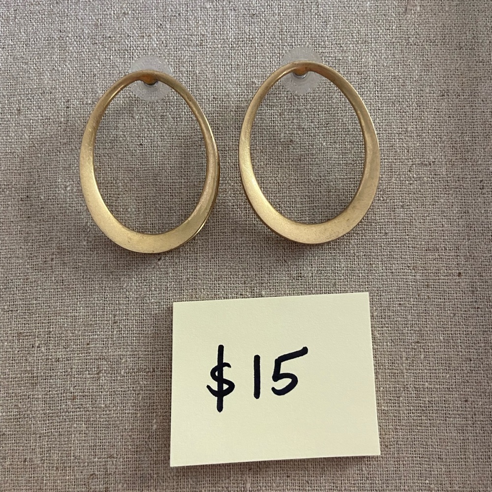Stella & dot hoops